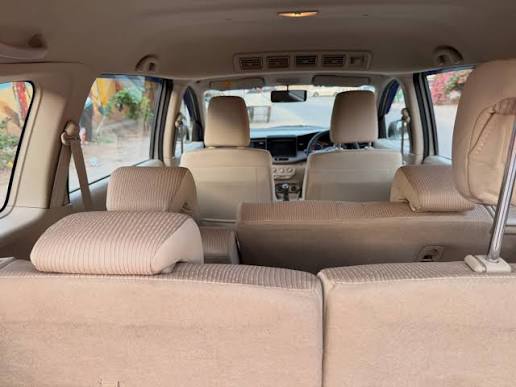 Ertiga third-row view